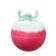 Children's bomb for a bath, red, with a toy, mix, 100 g