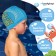 Swiming hat for children's Onlytop "shell", fabric, girth 46-52 cm