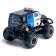 Radio -controlled jeep "Police" works on batteries, black color