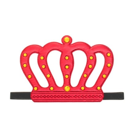 Carnival crown "King" on the elastic band, Mix colors-1