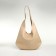 Women's bag on magnet Textura, large size, beige color