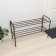 Shoe stand, 2 tiers, 82.5 × 32 × 48.5 cm, color Copper Antik