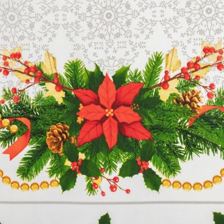 Tables New Year's Ethel "Rozhdestvensky Ball" 150x180 cm, cotton 100%-1