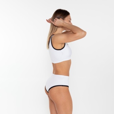 Separate swimsuit, white color, size 42-3