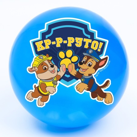 Мяч детский Paw Patrol «Кр-р-руто» 22 см, 60 г, цвета МИКС-1