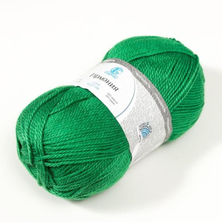 Yarn "Harmony" 50% wool, 50% acrylic 245m/100g (044 grass)-5