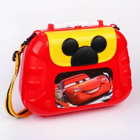 Set of builder "Suitcase" in a bag with game tools, cars-4