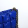 Lightning bag bag, long chain, blue color