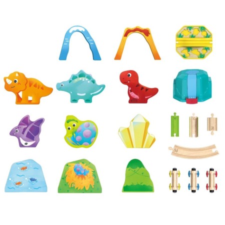 Dinosauri railway, in a container-4