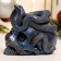 Snowline "Snake on the Skull" Blue Lunar, 11x10x8cm