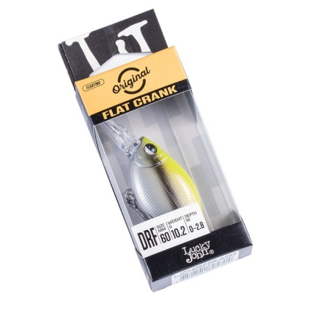Wobbler floating LJ Original Flat Crank DRF, 6 cm, color A083-2