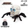 Radio -controlled “Skull” spider, light effects, works from batteries