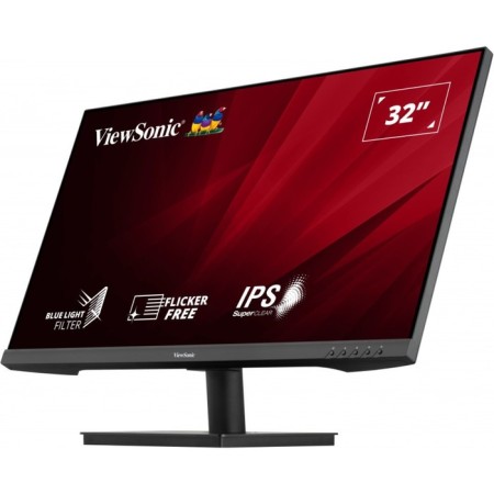 Монитор ViewSonic 31.5" VA3209-MH черный IPS LED 4ms 16:9 HDMI M/M матовая 250cd 178гр/178г 107990-1