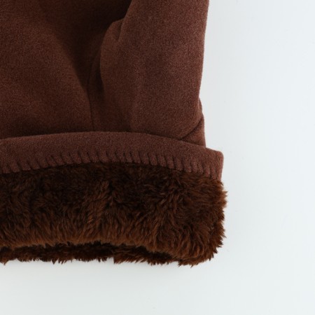 Gloves are male, dimensionless, with insulation, brown color-3