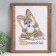 Photo frame 24x30 cm pine, No. 1 Mokko, 17 mm (plastic screen)