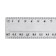 Ruler with a holder of 20 cm, transparent