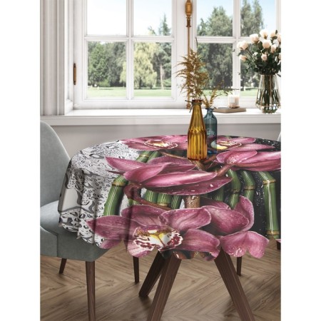 Tables on the table “Flower separation”, round, Saten, d = 150 cm