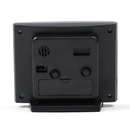Clock - desktop an alarm clock, discrete move, dial 5 x 8 cm, 9 x 10 cm, aa-2