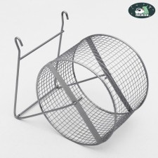 Wheel for rodents metal, mesh, 14 cm, chrome