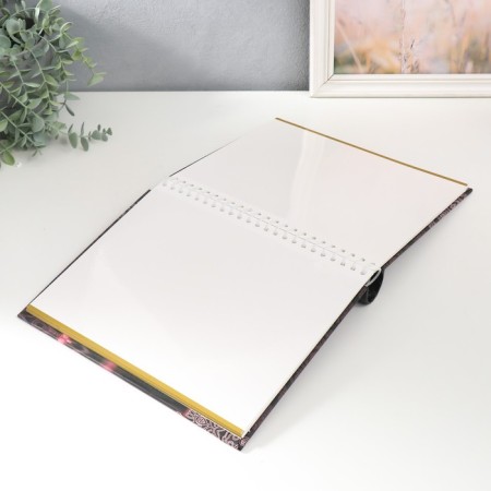 Photo album on 20 magnetic sheets 23x28 cm, int. spiral "Bloom" sakura-2