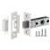 Stretch of the Soldem Fuaro Plastic P12-45-25 SN, Matte Chrome color