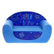 Super Boy soft toy-loop, not folding, blue color