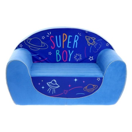 Super Boy soft toy-loop, not folding, blue color