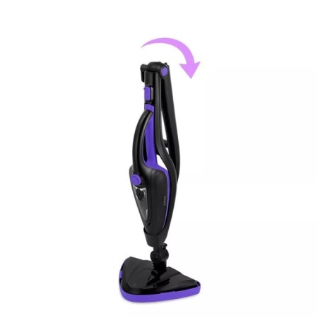 Steam mop KitFort KT-1051, 1500 W, 380 ml, cord 4.9 m, black-violet-1