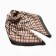 Women's scarf minku 70*70 cm, brown