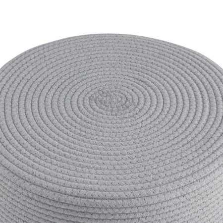 Puff Devy, 400 × 400 × 400 mm, beige / gray color-4