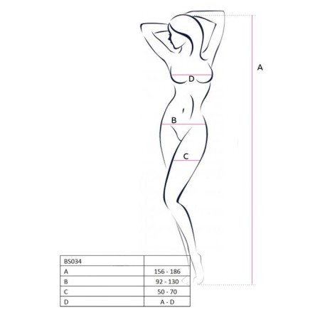 Passion Erotic Line Site, White Color, OS Size-5