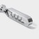 Open - a corkscrew “Assistant”, 14 cm, silver color