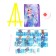 Diamond mosaic with partial filling on the stand for children "Snow Princess", 10 x 15 cm