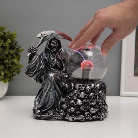 Plasmic ball "Skeleton" gray 21x12.5x23 cm Risalux-3