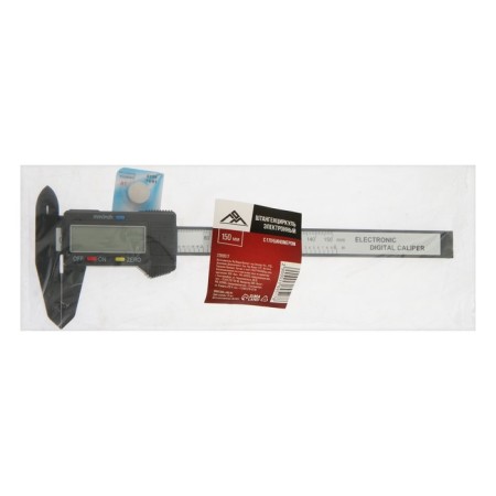 Electronic scrap standard, with a depthmer, plastic, 150 mm-11