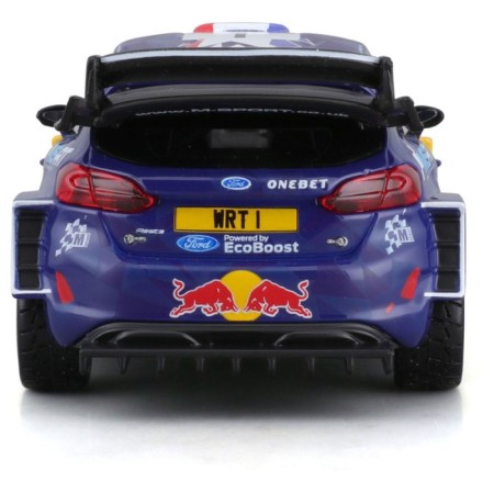Racing machine BBURAGO 2017 M-Sport Ford Fiesta WRC, Die-Cast, 1:32, Blue color-3