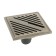 Zein gap, 100x100 mm, vertical, d = 32 mm, stainless steel, antique bronze
