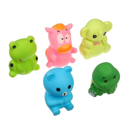 Rubber toy for the bath "Baby", 7 cm, with a squeak, 1 pc, species mix, crumb I-6