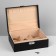 Strack for jewelry "Casket" A removable stand, 17 × 23 × 8.5 cm, black color