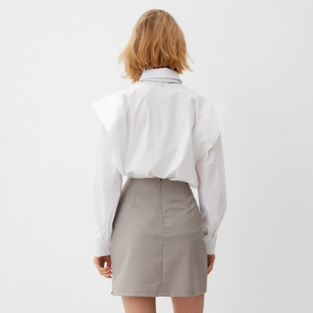 Women's blouse minku: Casual Collection Color White, rr 46-3