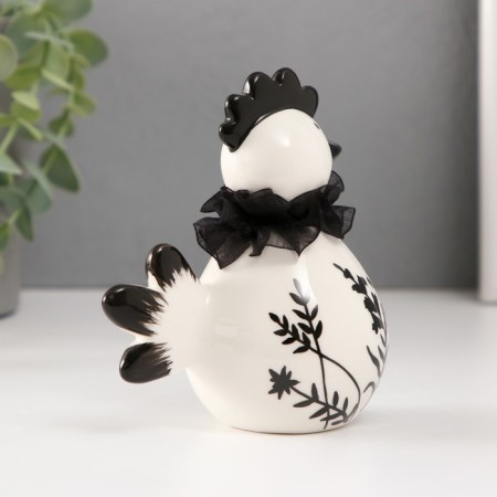 Souvenir Ceramics "Tsyplenok. Vygar-Belo-Cherry" 10x6.6x11.6 cm-3