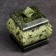 Casket "Small Larchik", 5x5x6 cm, natural stone coil