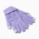 Female gloves, purple color, rr 7-8