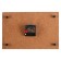 Carty clock is wall-mounted, interior "horses", silent, 30 x 20 cm