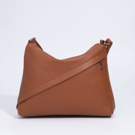 Bag Cross-Bodi with a zipper, the color is red