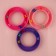 Ring, d = 13.5 cm, with a set of rumps, d = 20 mm, 6 pcs, color mix