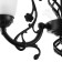 Cathellio chandelier 3he27 60W Black 50x50x67cm BayerLux