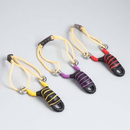Poute slingshot metallic in a braid, mix-5