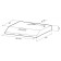 Exposure Krona Olivia 600 Inox PB, flat, 390 m3/h, 3 speeds, 60 cm, silver