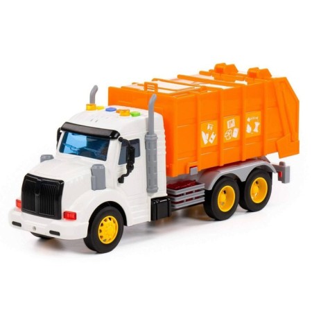 Communal car "Profi" orange, inertial, with light and sound